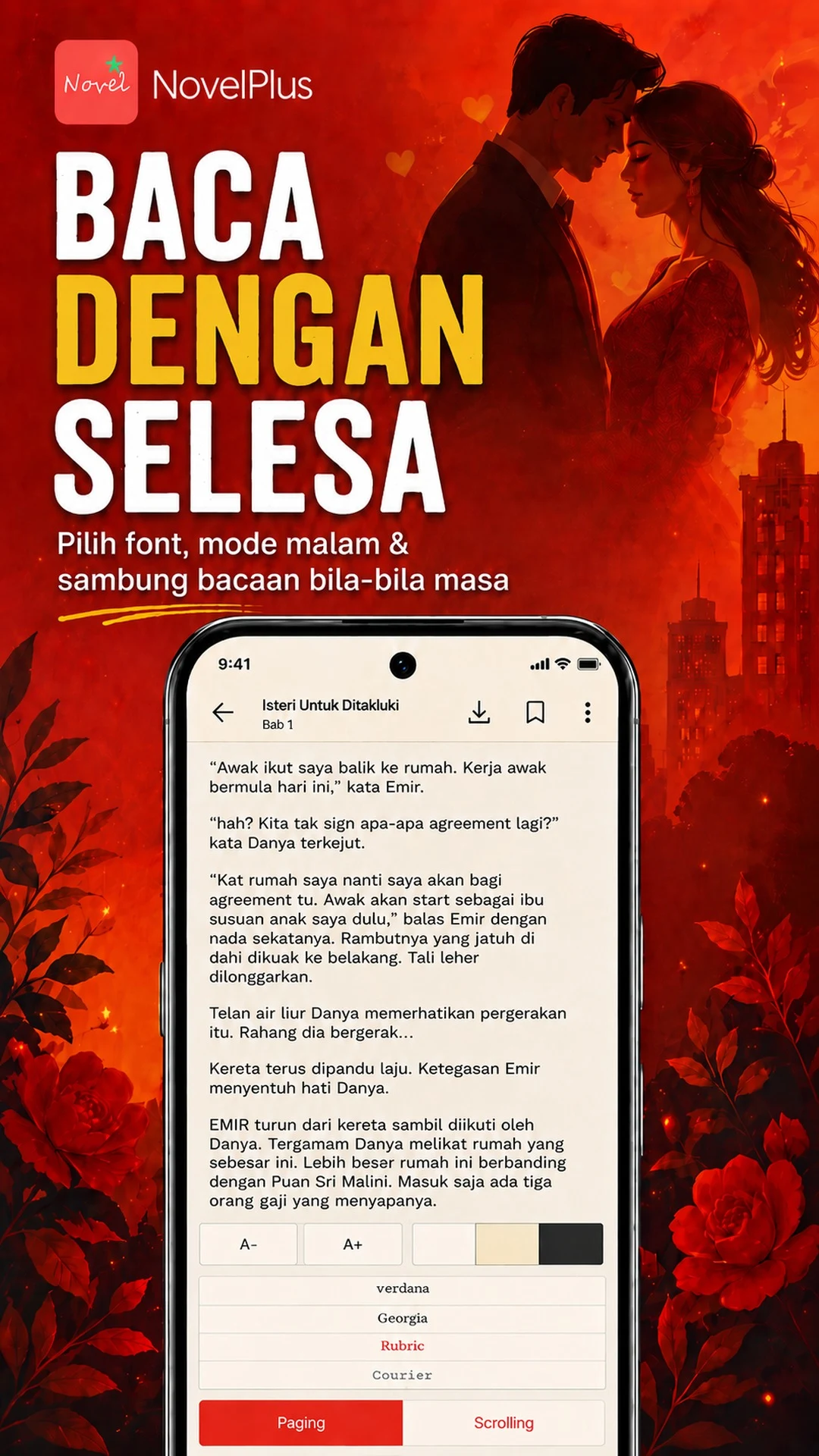 NovelPlus -Novel Cinta Melayu screenshot